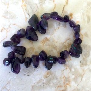 Amethyst bracelet